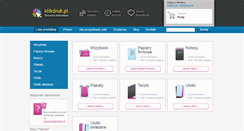 Desktop Screenshot of klikdruk.pl
